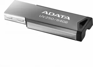 A-Data ADATA Flash Disk 64GB UV250, USB 2.0 Dash Drive, strieborná