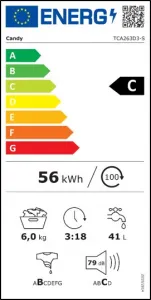 Candy TCA263D3-S