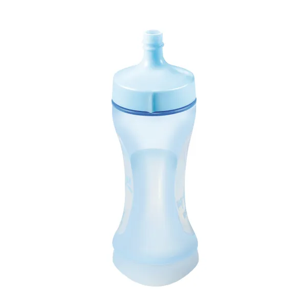 TESCOMA pružná fľaša PAPU PAPI 200 ml, s lyžičkou, modrá 