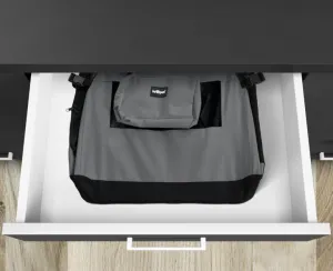 Leopet Prepravný box pre psov L, 70 x 52 x 52 cm, antracit