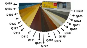 TIKKURILA Vzorkovník Valtti Opaque - vejár