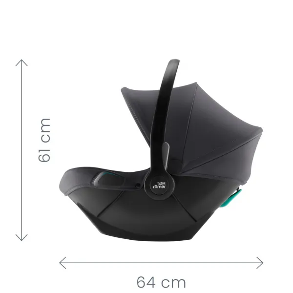 BRITAX RÖMER Autosedačka Baby-Safe Core (0-13 kg) Space Black