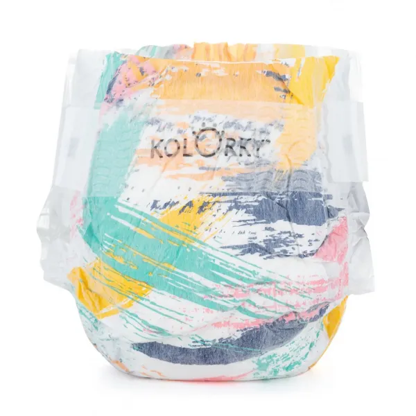KOLORKY DAY Plienky jednorazové eko, štetec L (8-13 kg) 19 ks,KOLORKY DAY Plienky jednorazové eko, štetec L (8-13 kg) 19 ks