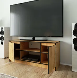 Ak furniture TV stolek Tonon 120 cm dub craft