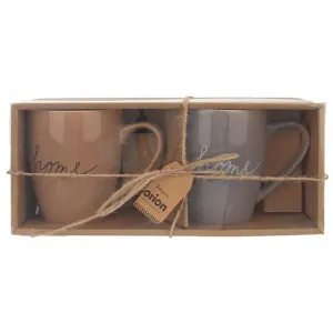 Súprava 2 ks hrnčekov HOME 380 ml