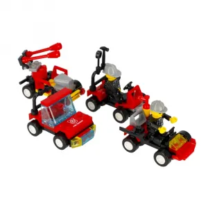 CreativeToys Stavebnica Hasiči - 4 druhy