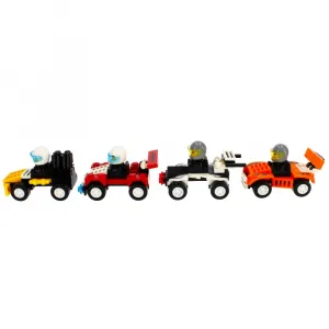 CreativeToys Stavebnica Závodné autá - 4 druhy