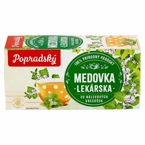 BOP Poprad Čaj BOP bylinný medovka lekárska 20 x 1,5 g