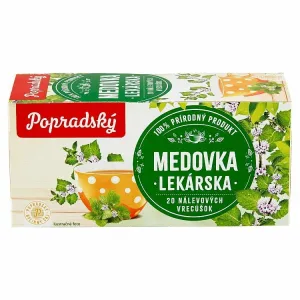 BOP Poprad Čaj BOP bylinný medovka lekárska 20 x 1,5 g