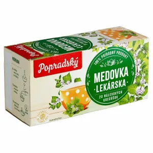 BOP Poprad Čaj BOP bylinný medovka lekárska 20 x 1,5 g