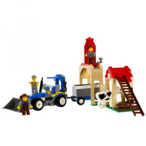 CreativeToys Farma s kravičkou a príslušenstvom