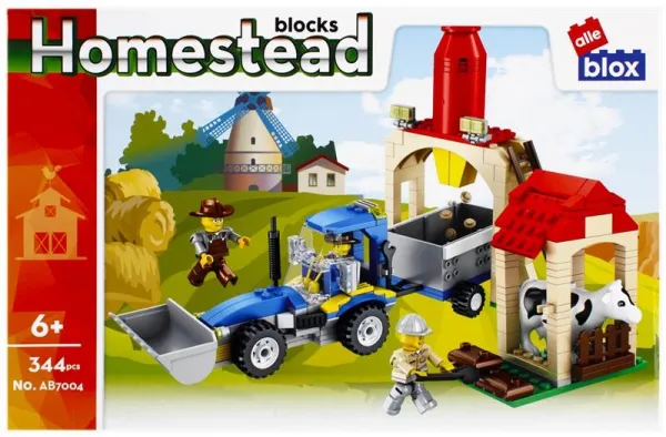 CreativeToys Farma s kravičkou a príslušenstvom