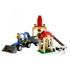 CreativeToys Farma s kravičkou a príslušenstvom