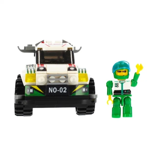 CreativeToys Stavebnica - závodné auto