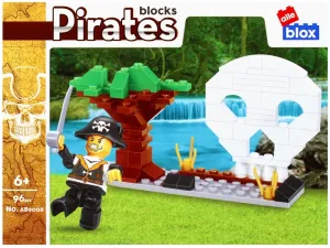 CreativeToys Stavebnica Piráti s príslušenstvom - 4 druhy