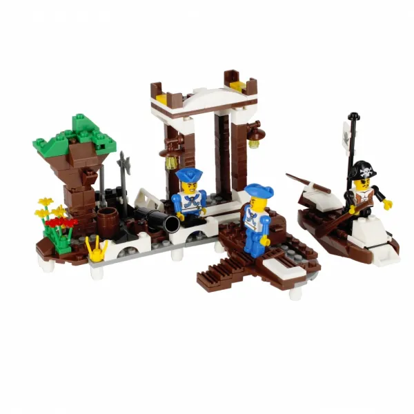 CreativeToys Stavebnica Piráti s príslušenstvom - 4 druhy