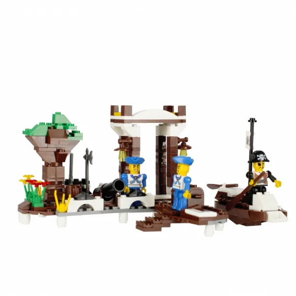 CreativeToys Stavebnica Piráti s príslušenstvom - 4 druhy