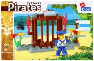 CreativeToys Stavebnica Piráti - 4 druhy