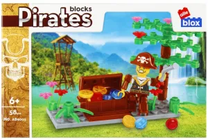 CreativeToys Stavebnica Piráti - 4 druhy