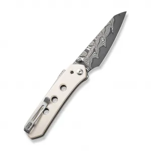 Civivi Vision FG C22036-DS1 Damascus Ivory G10