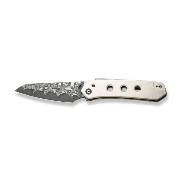 Civivi Vision FG C22036-DS1 Damascus Ivory G10
