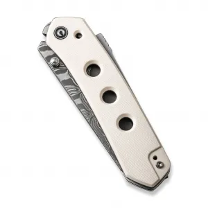 Civivi Vision FG C22036-DS1 Damascus Ivory G10