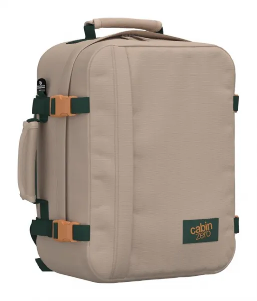 Batoh do lietadla 40x30x20 CabinZero Classic 28L Cebu sands