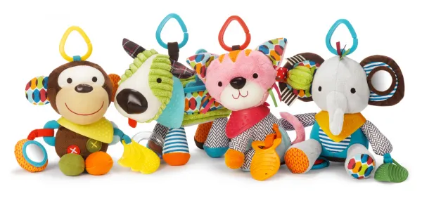 SKIP HOP Hračka aktívna na C krúžku Bandana Buddies Sloník 0m+