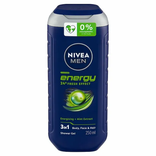Nivea Men Energy sprchový gél pre mužov 250 ml
