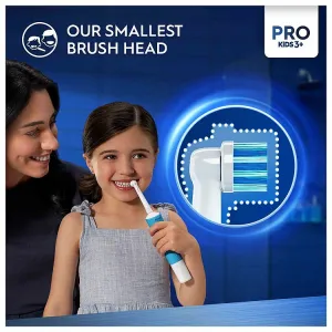 Oral B PRO Kids 3+ náhradné hlavice na zubnú kefku pre deti Spiderman 4 ks