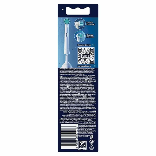 Oral B PRO Kids 3+ náhradné hlavice na zubnú kefku pre deti Spiderman 4 ks