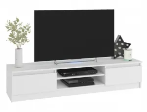 Ak furniture Obývacia stena CLP biela