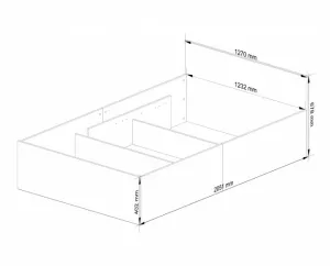 Ak furniture Posteľ CLP 120x200 cm dvojlôžko s roštom biela