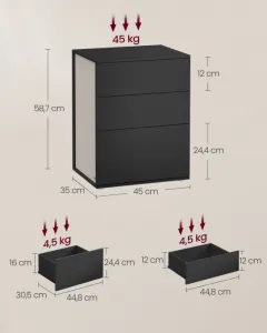 Nočný stolík LET778B01