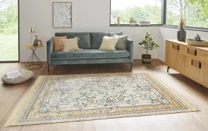 Nouristan - Hanse Home koberce Kusový koberec Naveh 104367 Cream / Cord - 135x195 cm