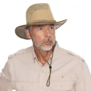 Bushman Pánsky a dámsky klobouk Airhead, olivový MD
