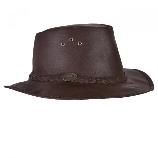 Bushman klobúk Packaway dark brown M