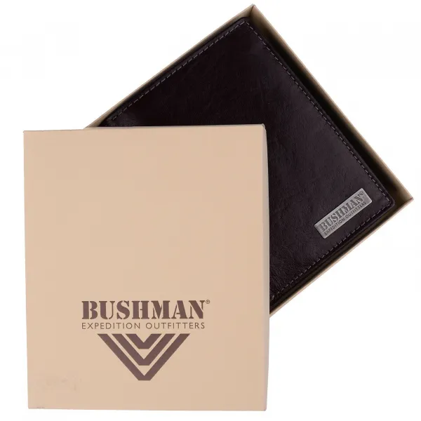 Bushman peňaženka Gulu dark brown UNI