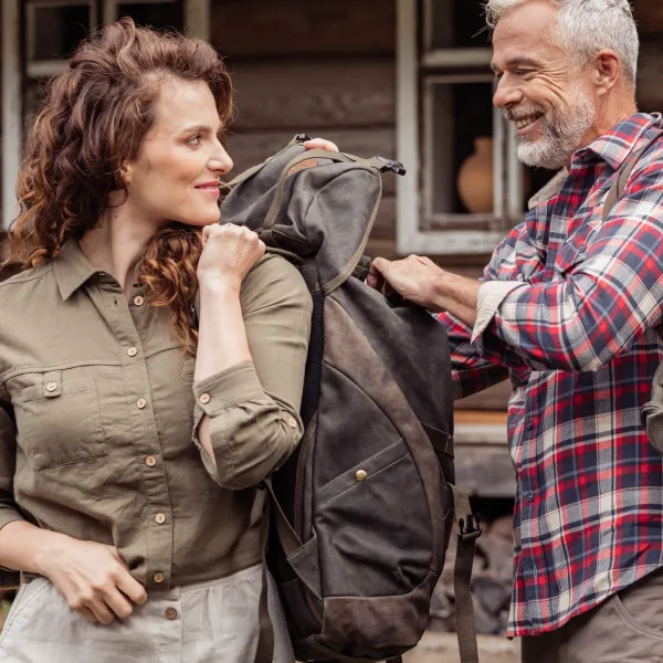Bushman Vodeodolný batoh Biko 55 l, khaki UNI