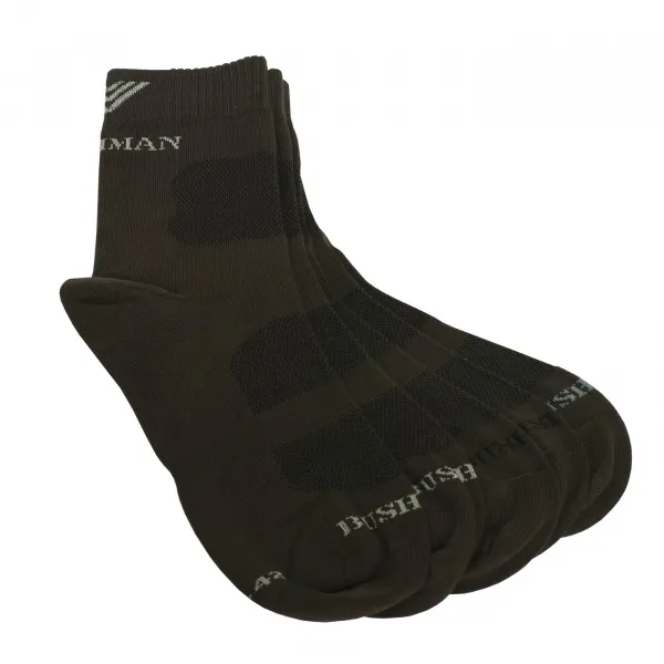 Bushman ponožky Prost Set 2,5 hnedé 47-49
