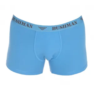 Bushman boxerky Edward 3Pack tmavohnedé/tmavošedé/svetlomodré S