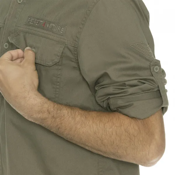 Bushman Pánska expedičná košeľa Zikmund, khaki XL
