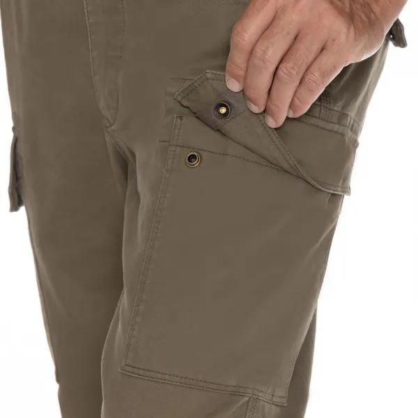 Bushman nohavice Chirk tmavá khaki 64