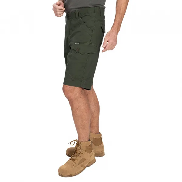 Bushman Pánske kapsáčové kraťasy Ivor, tmavá khaki 64