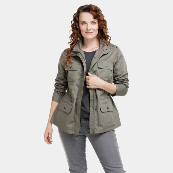 Bushman bunda Nora tmavá khaki M