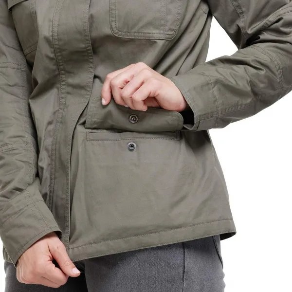 Bushman bunda Nora tmavá khaki M