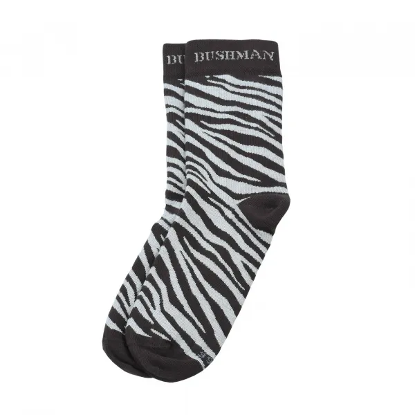 Bushman ponožky Zebra hnedé 47-49
