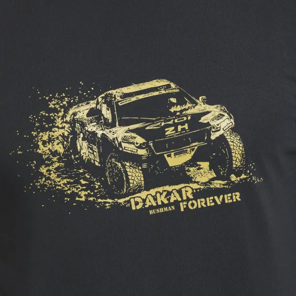 Bushman Pánske tričko Dakar, čierne L