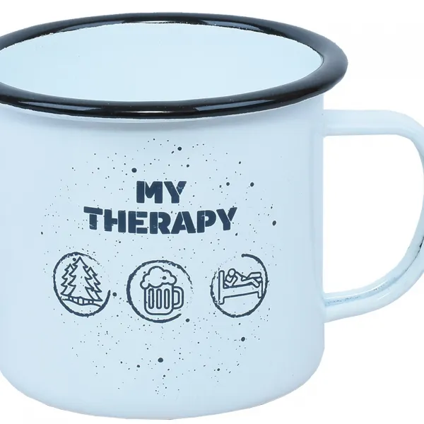 Bushman hrnček Therapy biely UNI UNI