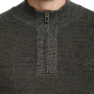 Bushman Pánsky sveter Sakari tmavá khaki XXXL
